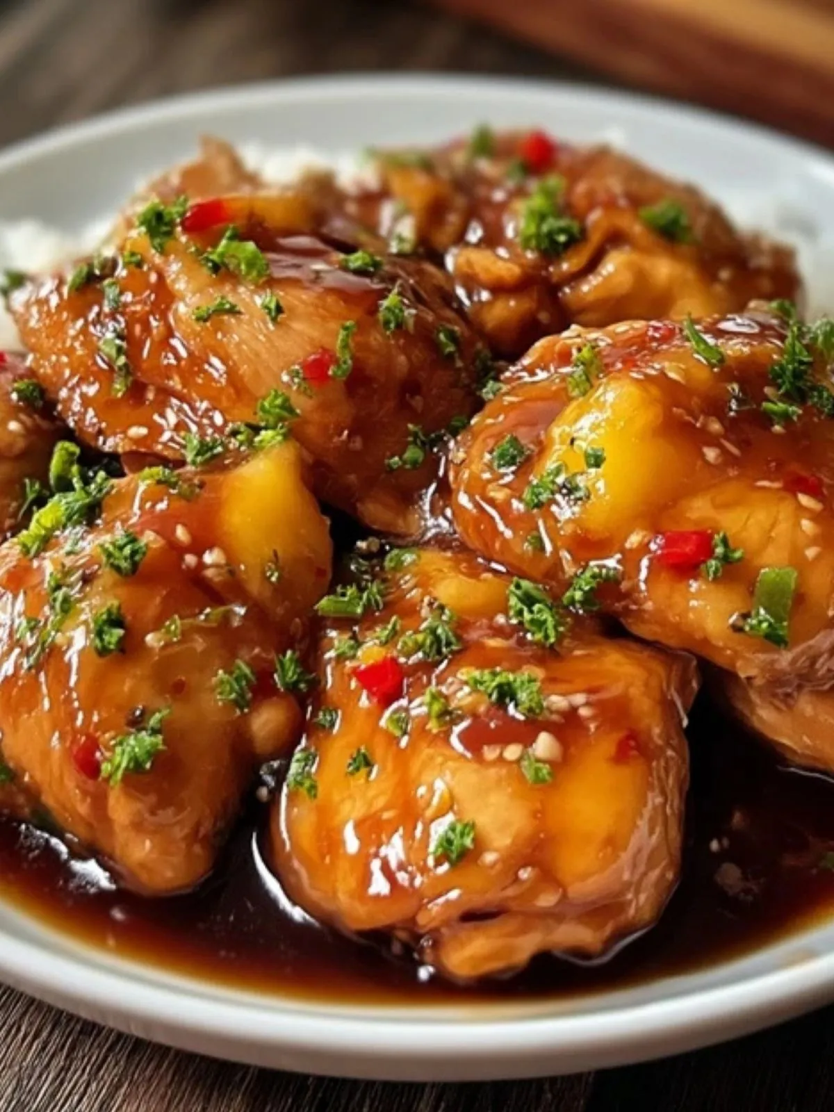 Poulet Hawaïen Doux à la Mijoteuse (1)