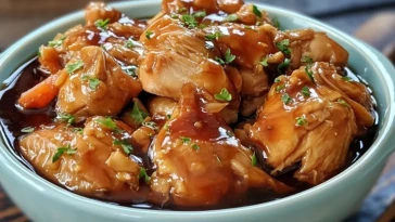 Poulet Hawaïen Doux à la Mijoteuse