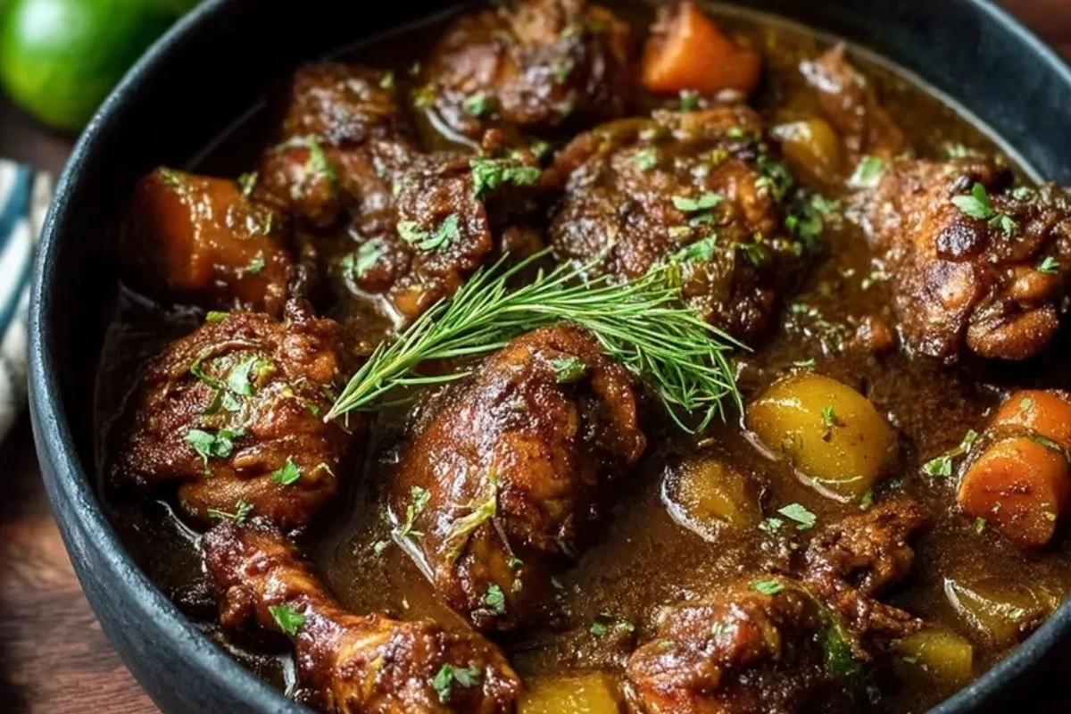 Poulet Rôti à la Jamaïcaine