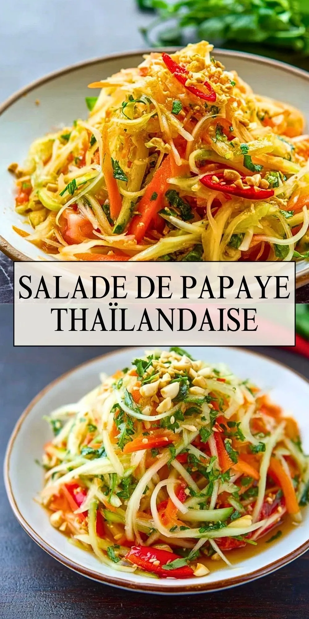Salade De Papaye Thaïlandaise (2)