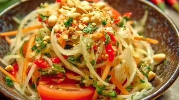 Salade De Papaye Thaïlandaise