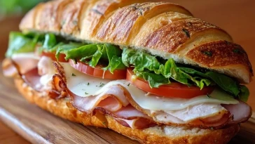 Sandwich Cordon Bleu Poulet Grillé Facile