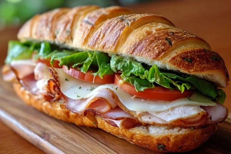 Sandwich Cordon Bleu Poulet Grillé Facile