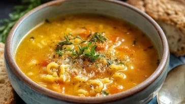 Soupe Italienne Végane