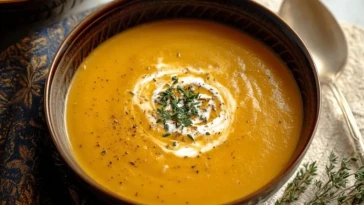 Soupe Réconfortante de Courge Butternut