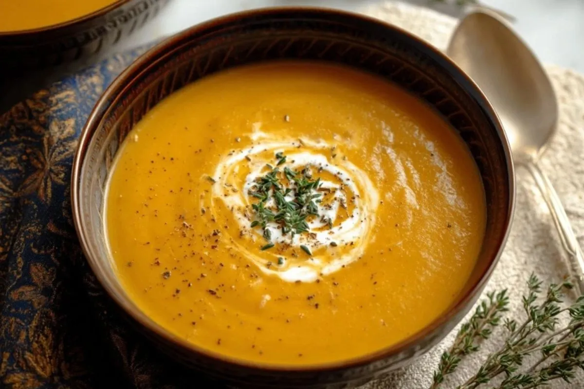Soupe Réconfortante de Courge Butternut