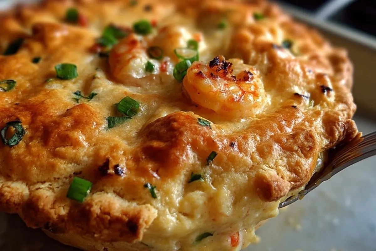 Tarte Aux Crevettes Cajun