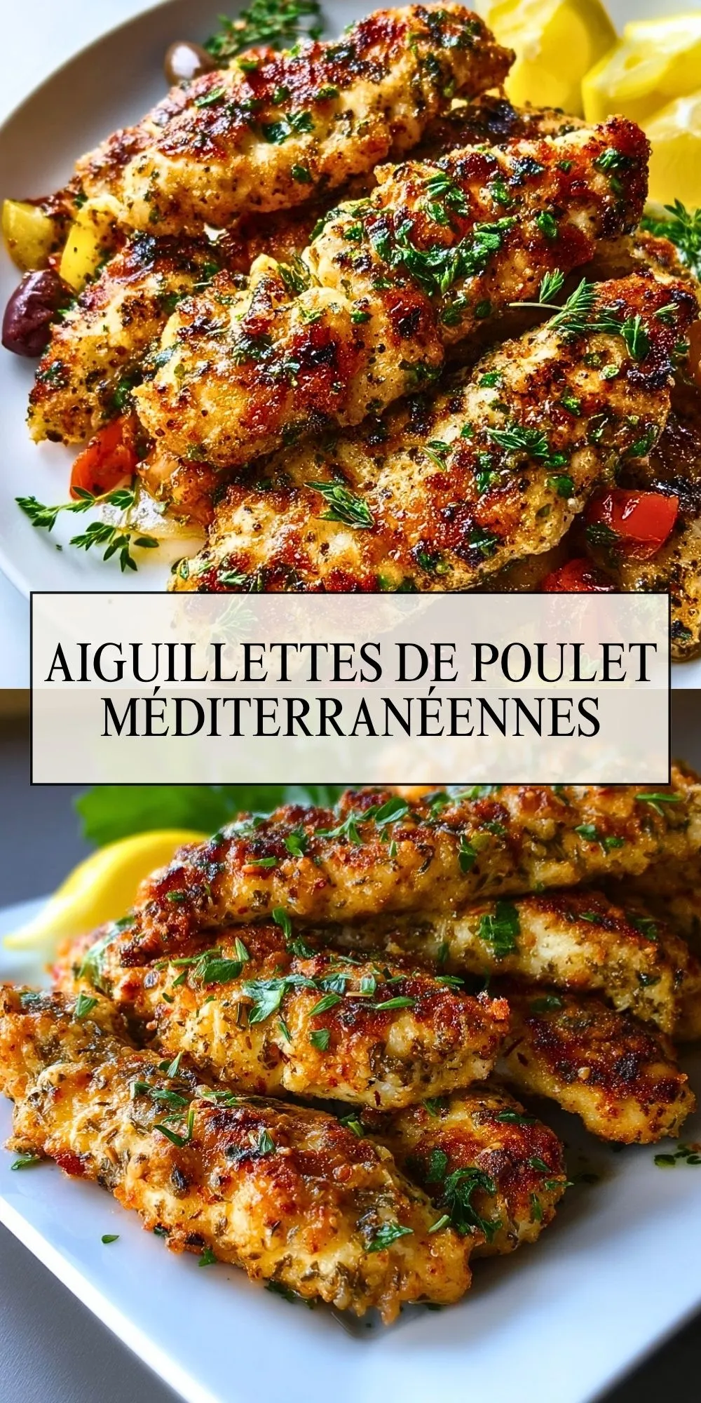 Aiguillettes De Poulet Méditerranéennes (2)