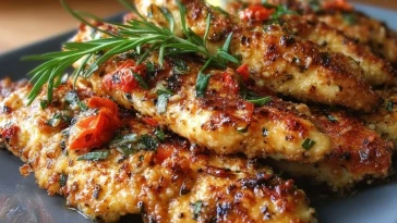 Aiguillettes De Poulet Méditerranéennes