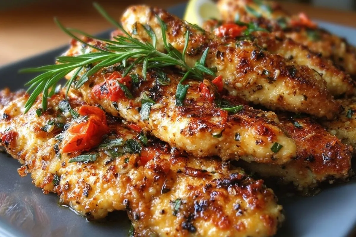 Aiguillettes De Poulet Méditerranéennes