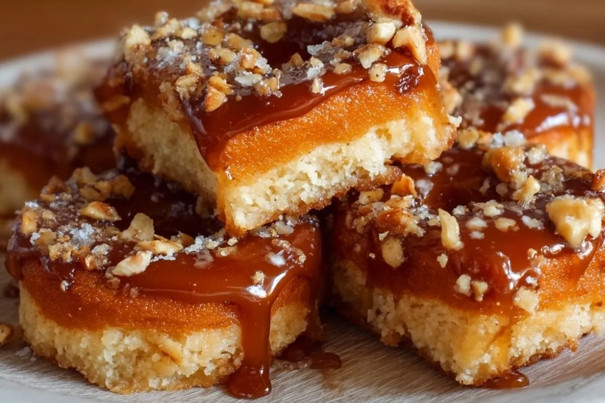Barres De Beignet Au Beurre Noisette Et Au Sirop Dérable