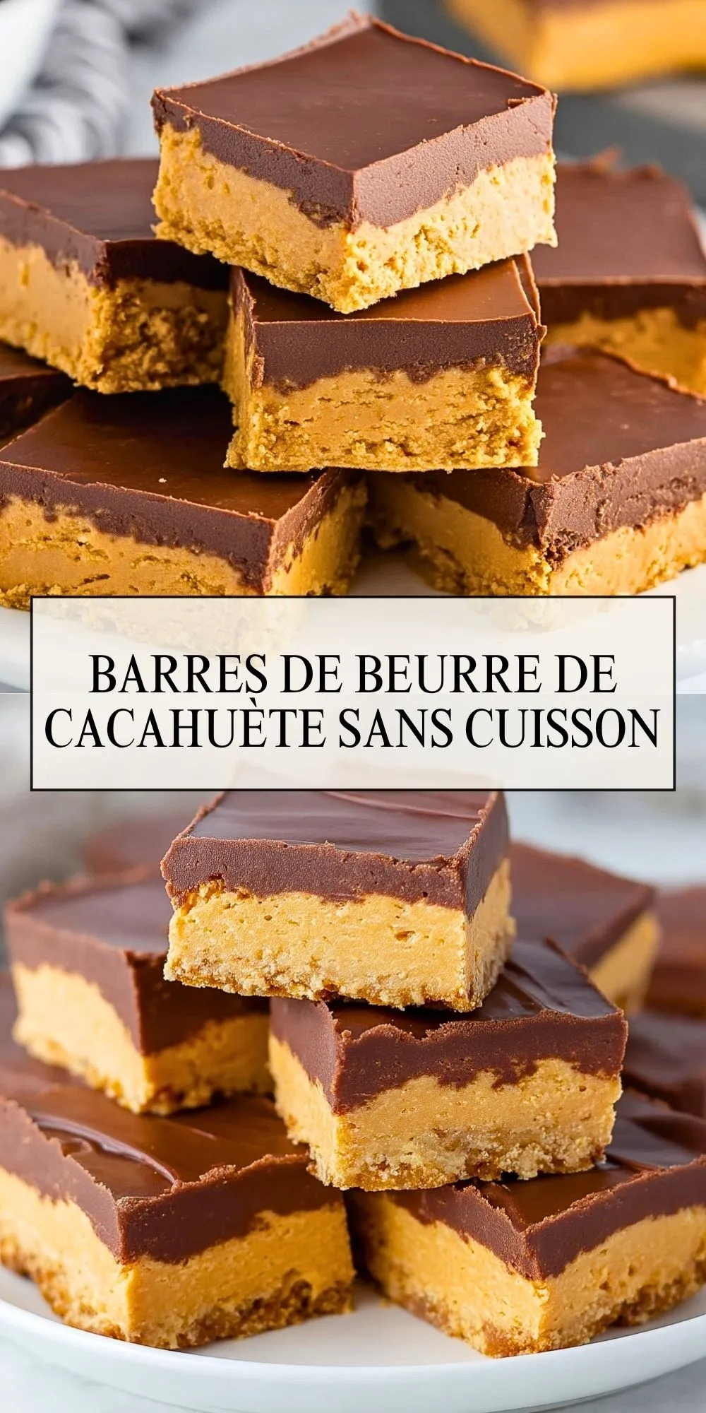 Barres De Beurre De Cacahuète Sans Cuisson (2)