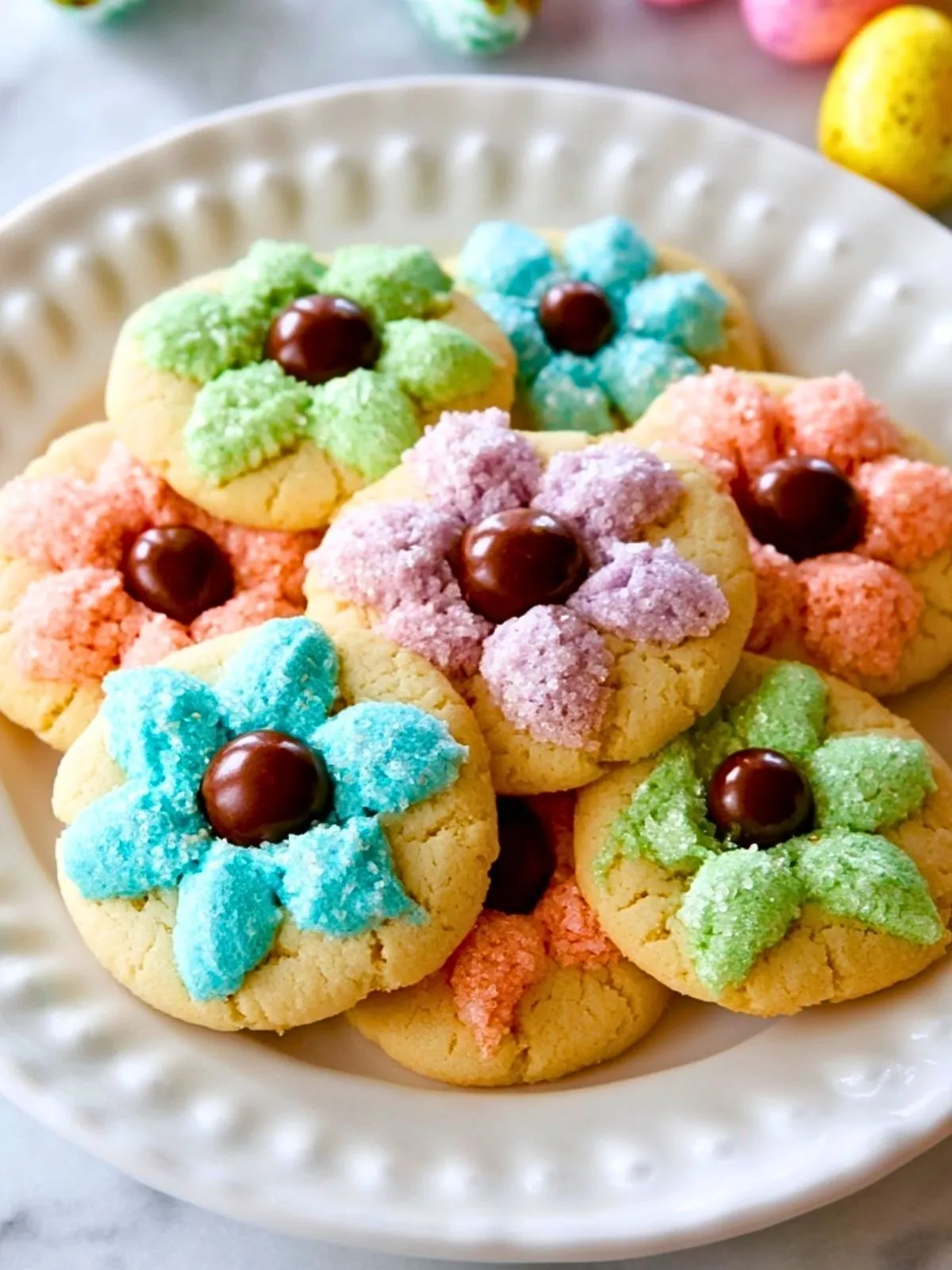 Biscuits Fleurs de Pâques (1)
