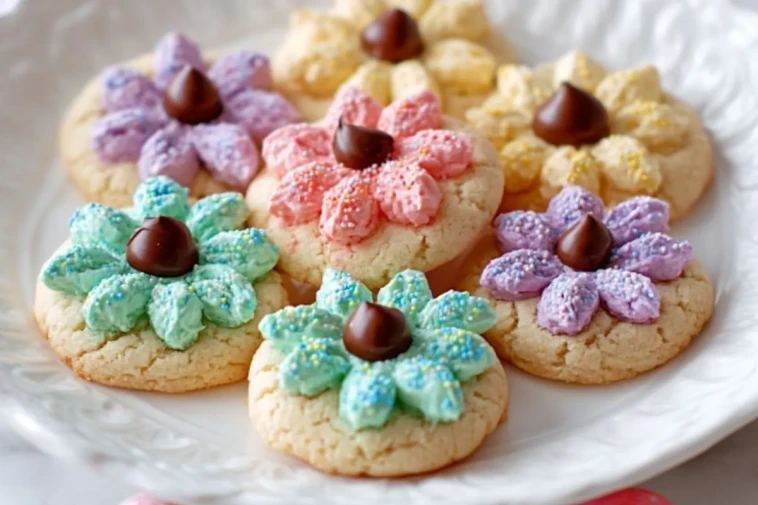 Biscuits Fleurs de Pâques