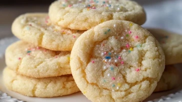 Biscuits Sucres Moelleux et Chewy