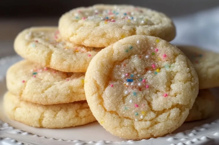 Biscuits Sucres Moelleux et Chewy