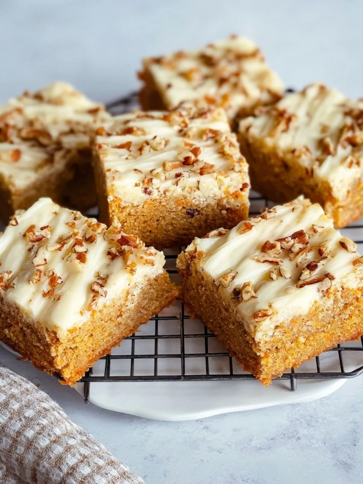 Blondies Aux Carottes Humides (1)