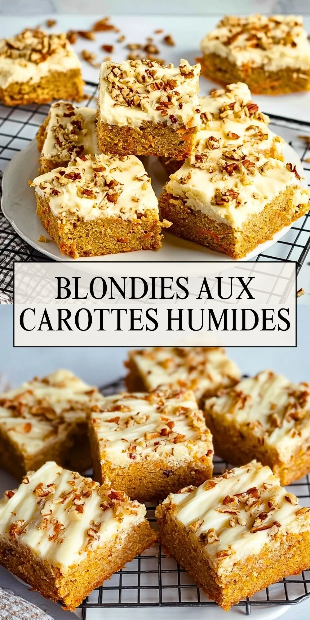 Blondies Aux Carottes Humides (2)