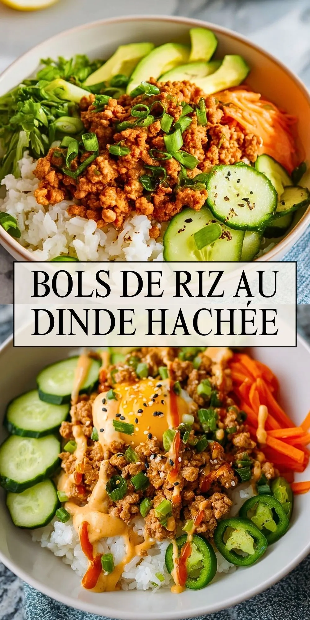 Bols De Riz Au Dinde Hachée (2)