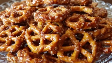 Bretzels Au Caramel Beurré