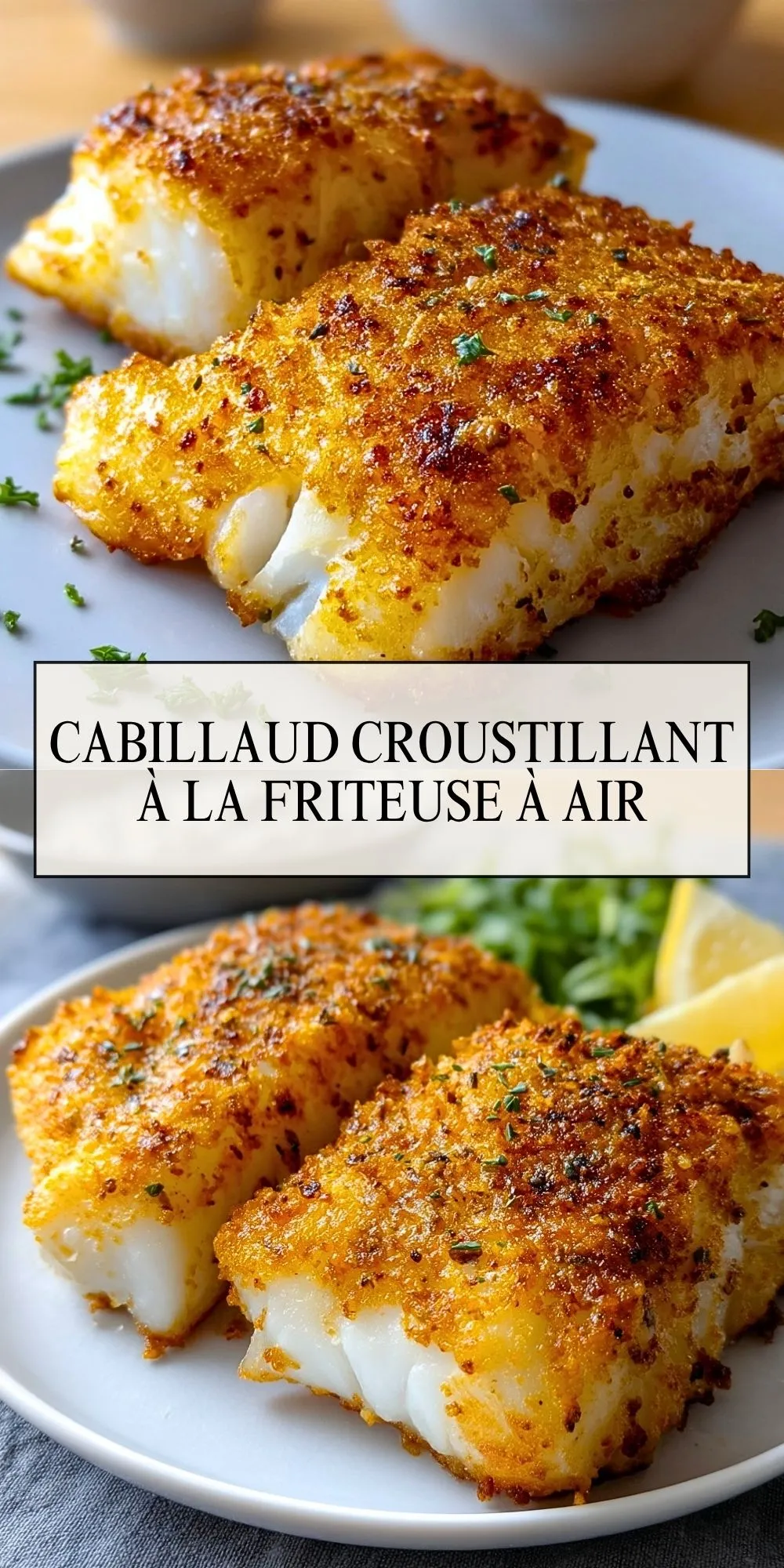 Cabillaud Croustillant À La Friteuse À Air (2)