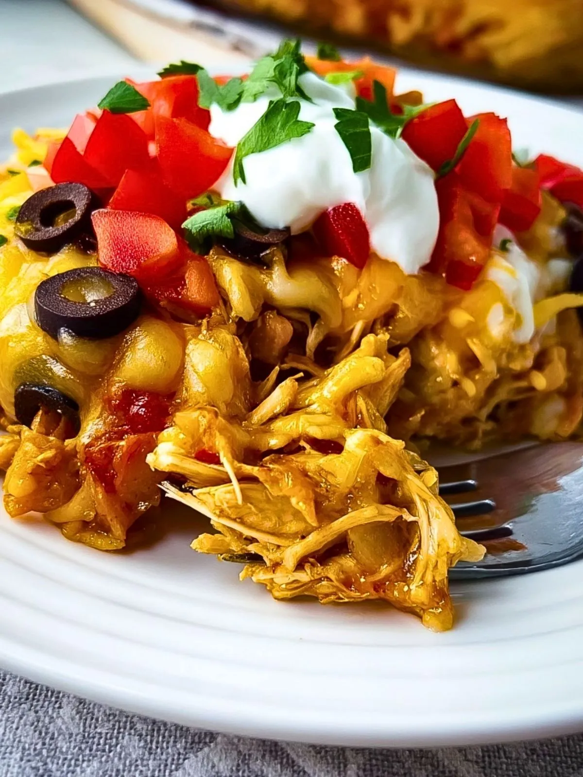 Casserole De Tacos Au Poulet Tex-Mex (1)