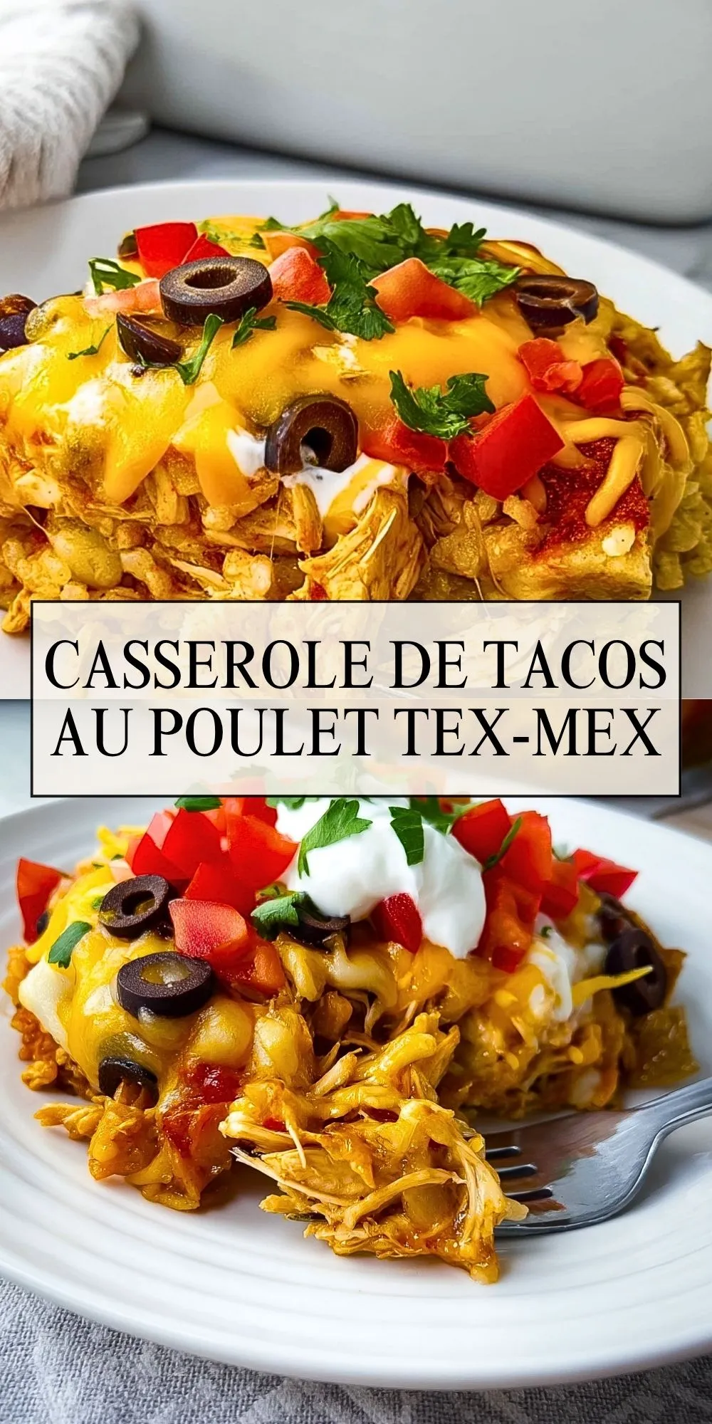 Casserole De Tacos Au Poulet Tex-Mex (2)