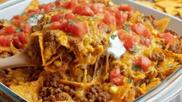 Casserole Taco aux Doritos