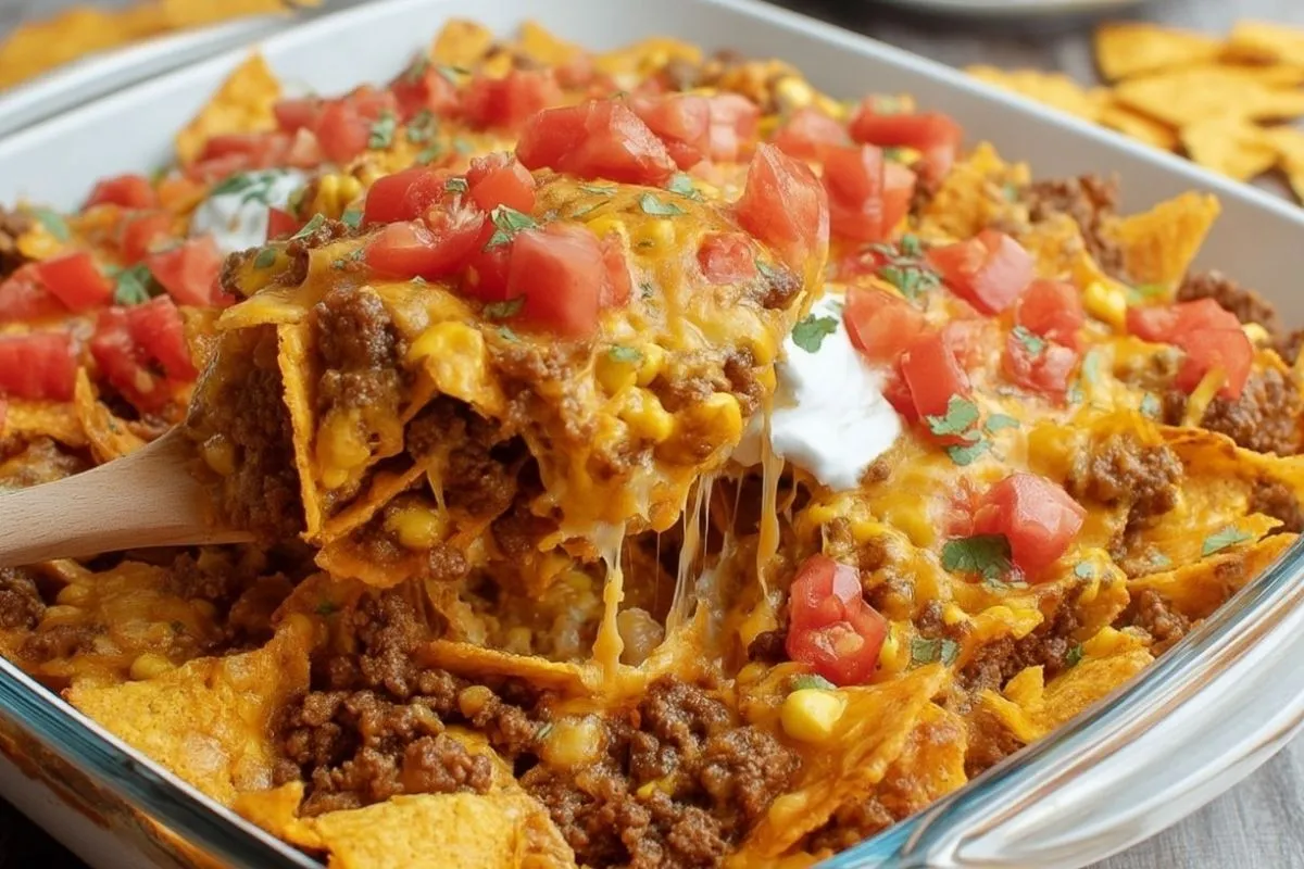 Casserole Taco aux Doritos