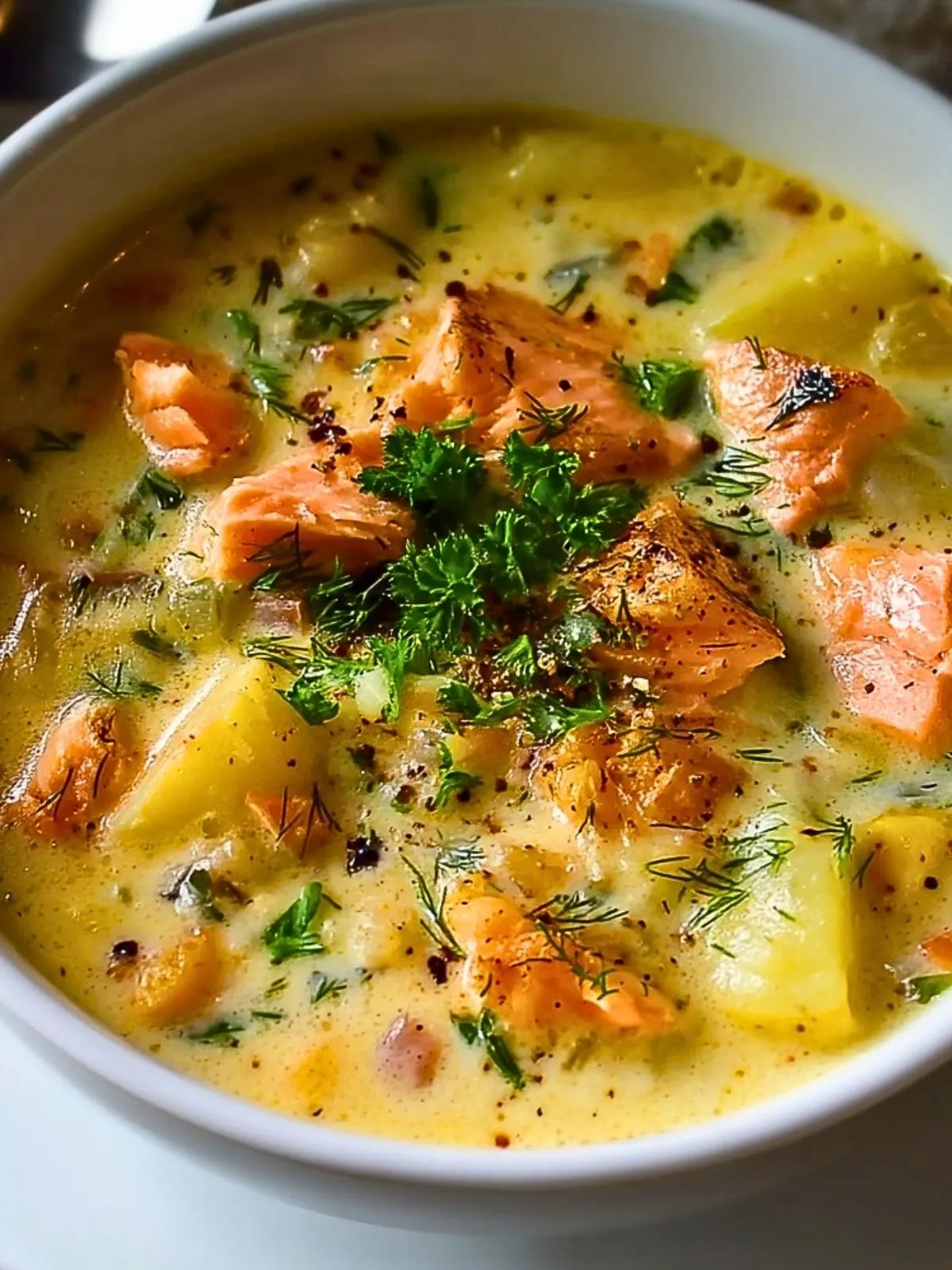 Chaudrée De Saumon Fumé Et Pommes De Terre (1)