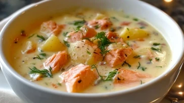 Chaudrée De Saumon Fumé Et Pommes De Terre