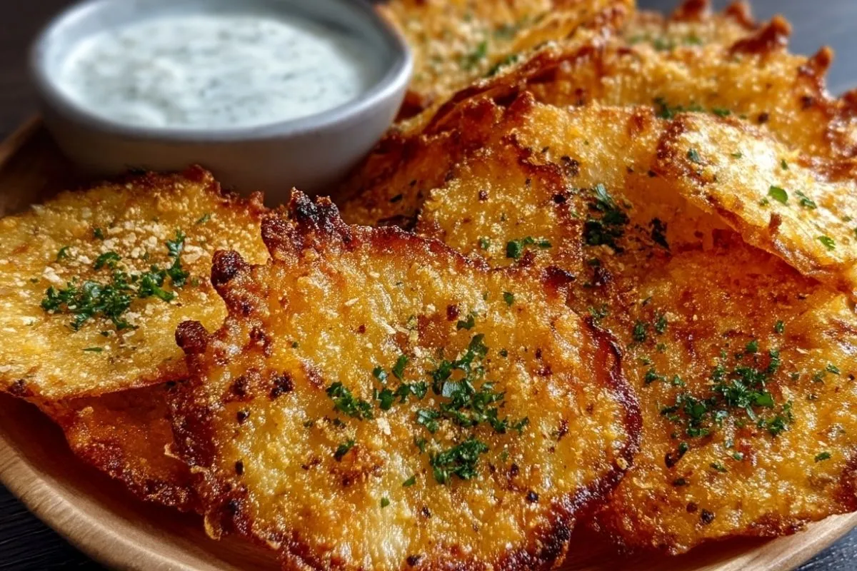 Chips De Fromage Cottage Croquantes