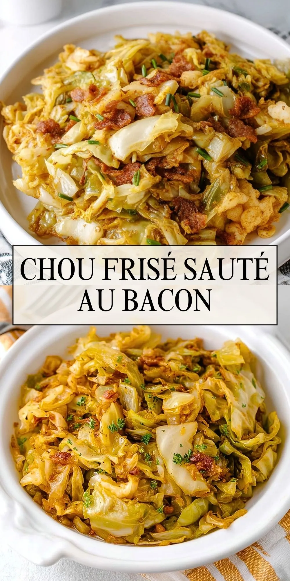 Chou Frisé Sauté Au Bacon (2)