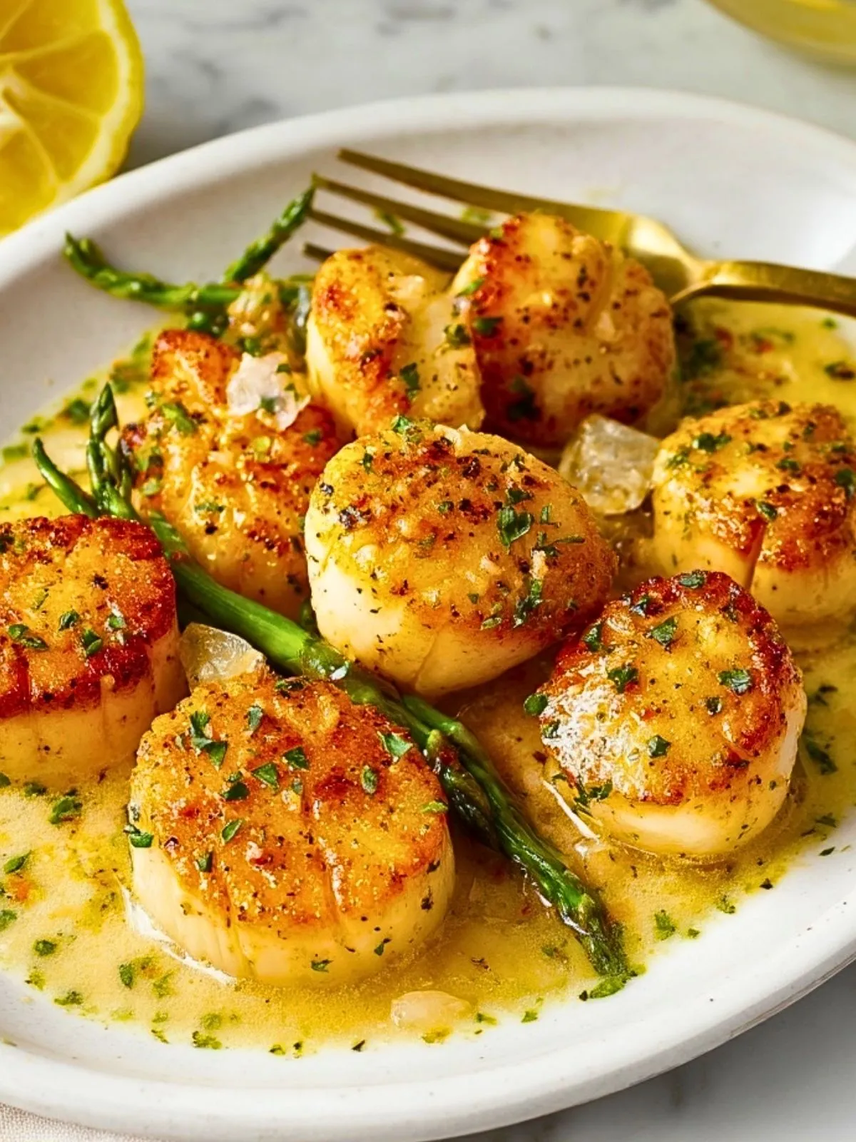 Coquilles Saint-Jacques Au Beurre Citronné (1)