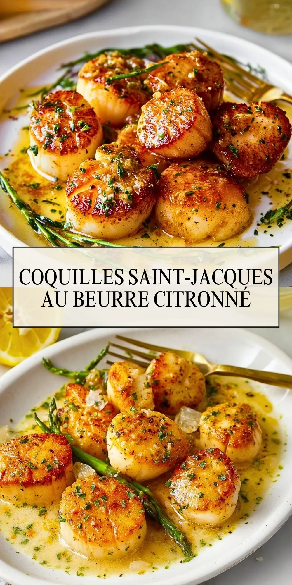 Coquilles Saint-Jacques Au Beurre Citronné (2)
