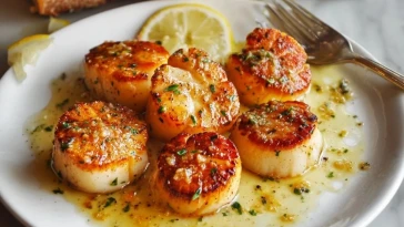 Coquilles Saint-Jacques Au Beurre Citronné