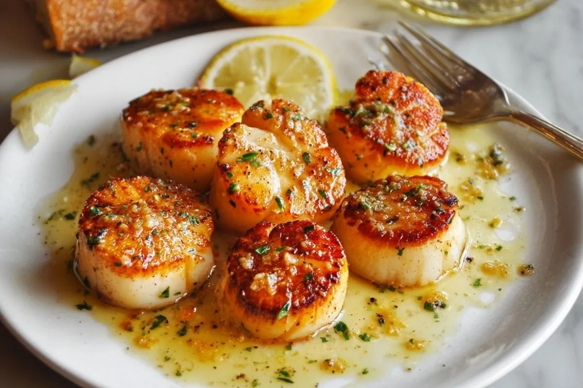 Coquilles Saint-Jacques Au Beurre Citronné