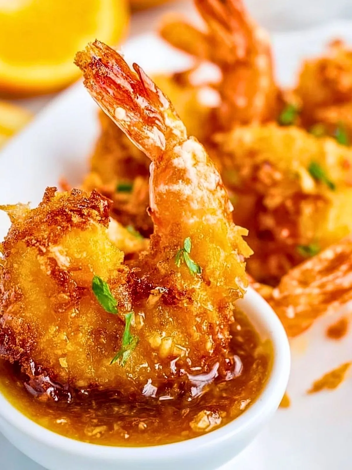 Crevettes Coco avec Sauce Orange (1)