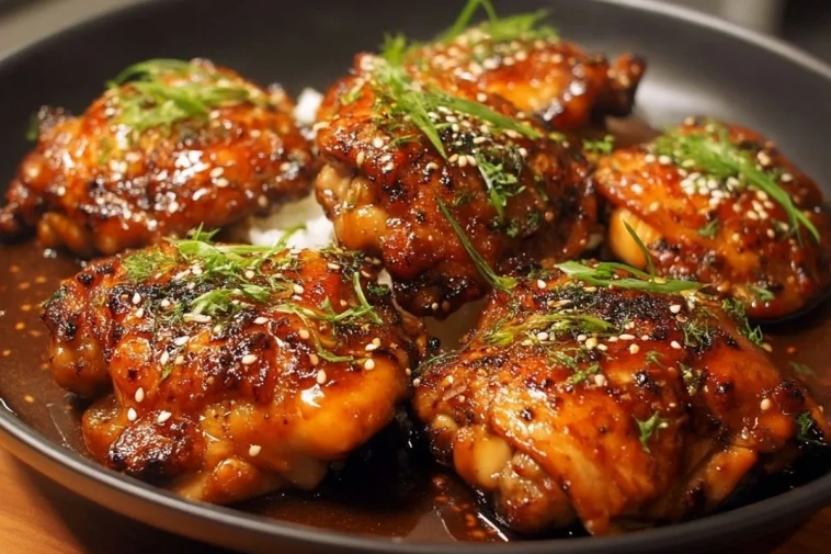 Cuisses De Poulet Teriyaki Avec Os