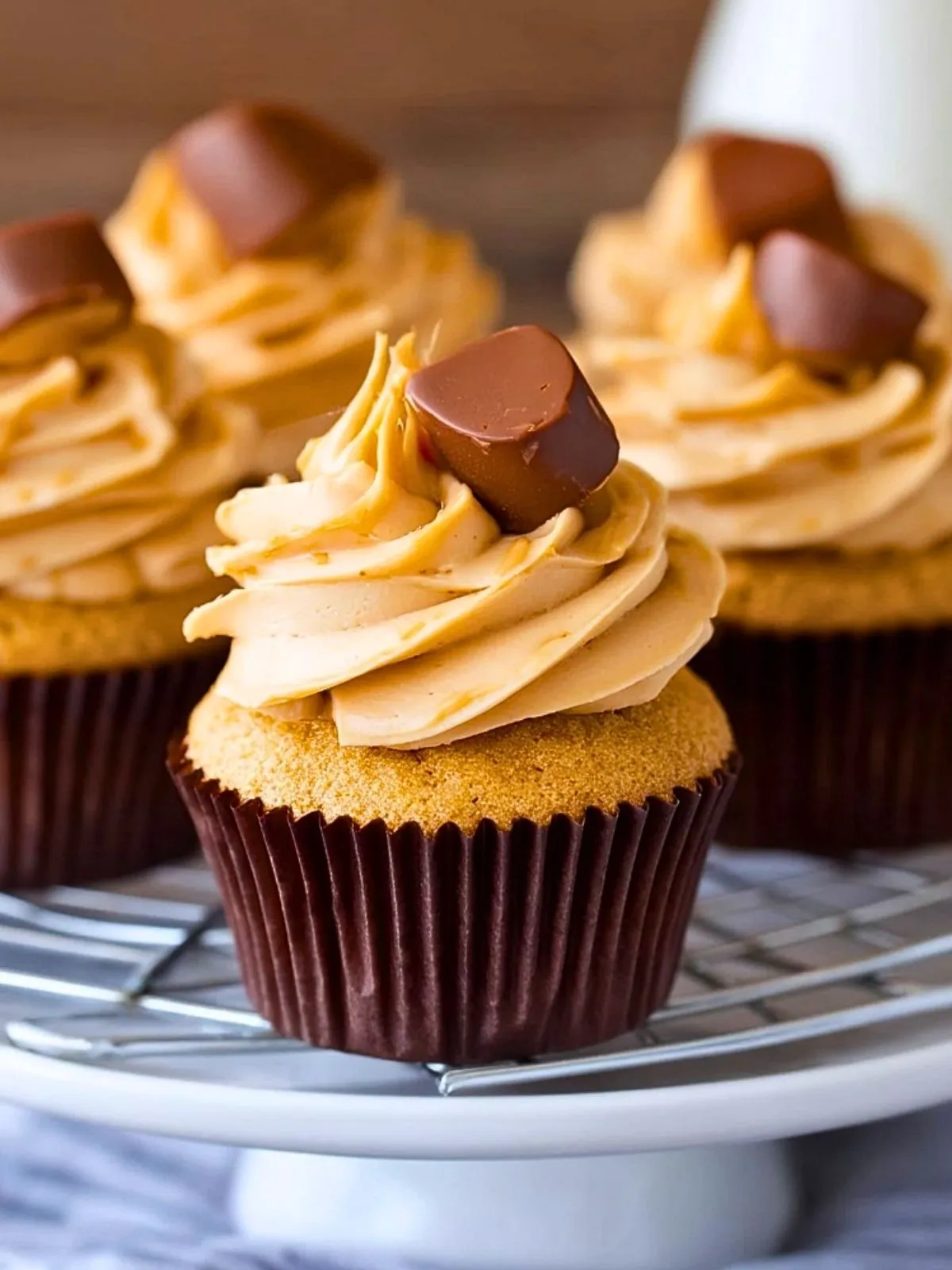 Cupcakes Au Beurre De Cacahuète (1)