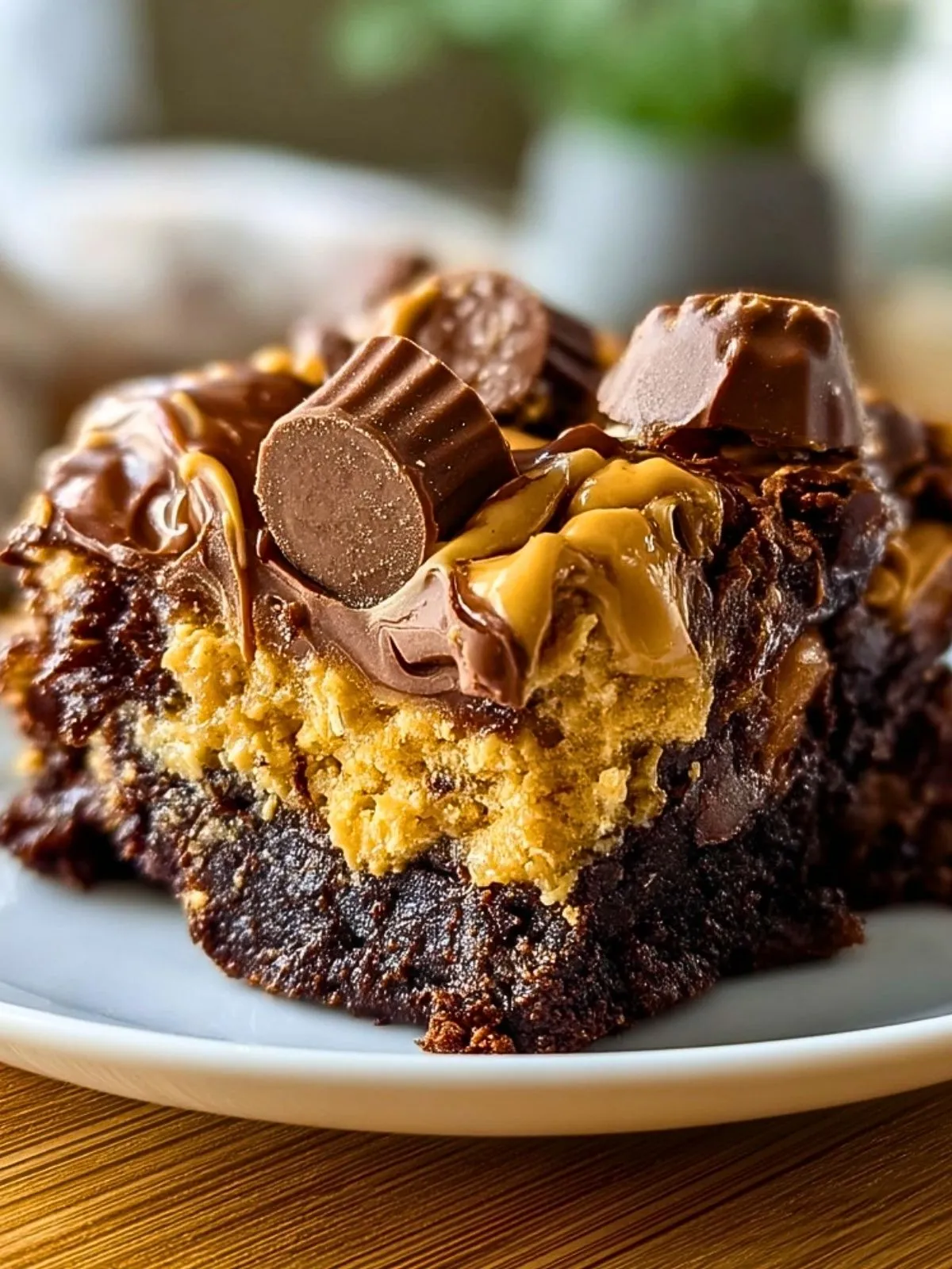 Gâteau Au Chocolat Et Beurre De Cacahuète (1)