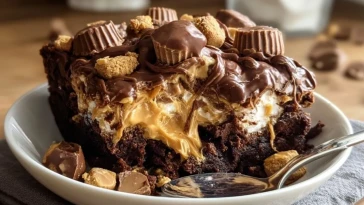 Gâteau Au Chocolat Et Beurre De Cacahuète