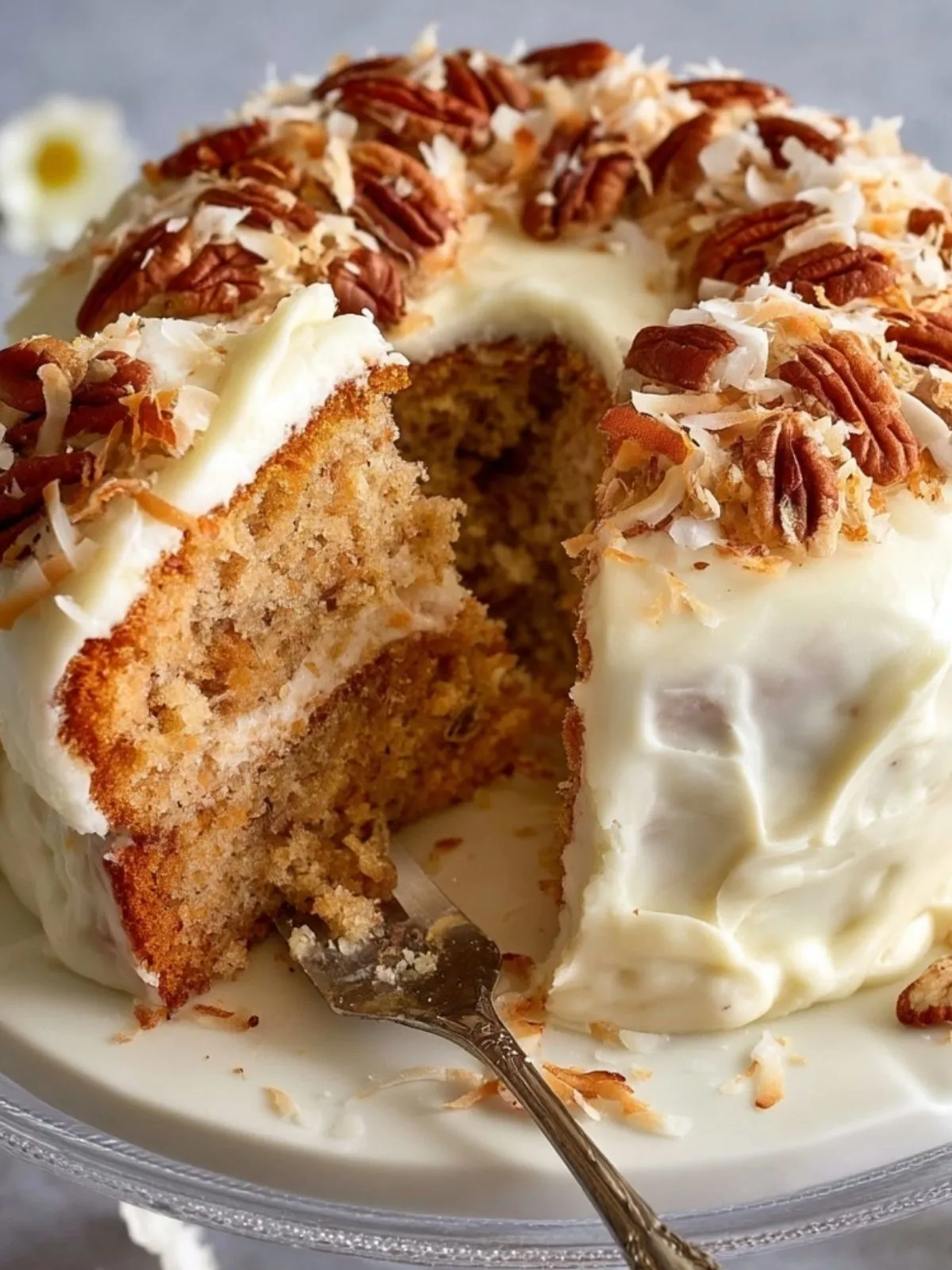 Gâteau Hummingbird à la Noix de Coco (1)