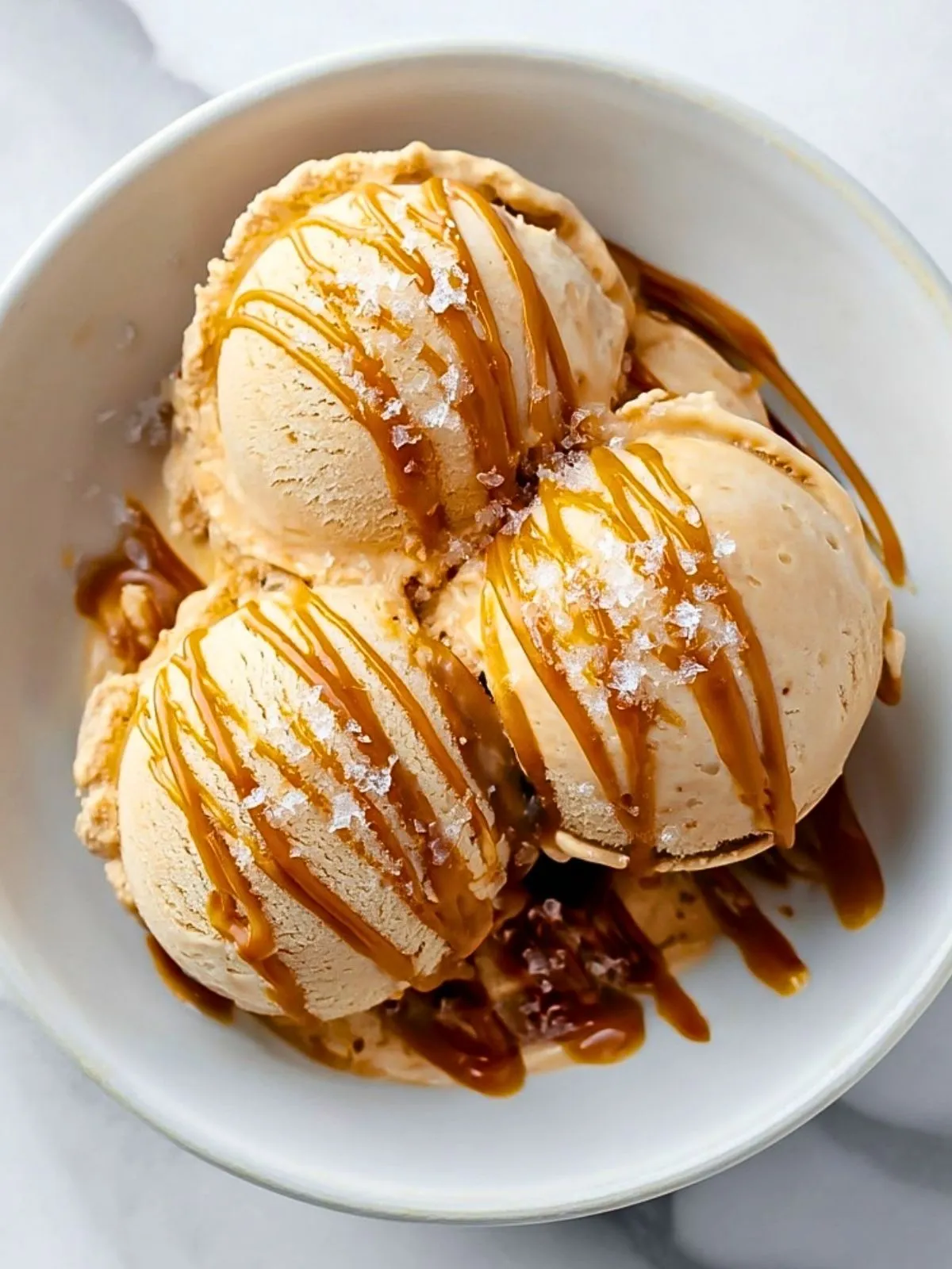 Glace Protéinée Au Caramel Salé (1)