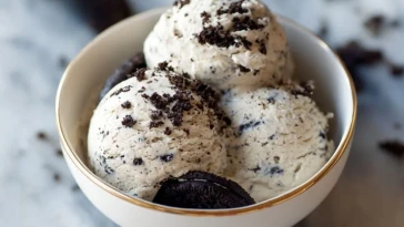 Glace Protéinée Cookies Et Crème