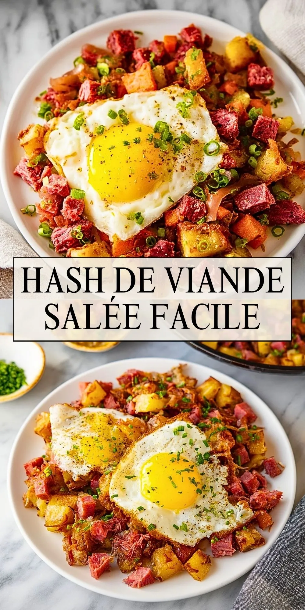 Hash De Viande Salée Facile (2)
