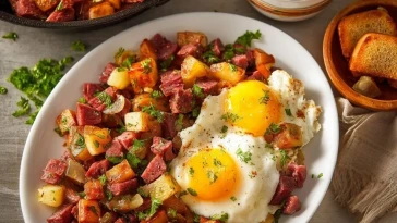 Hash De Viande Salée Facile