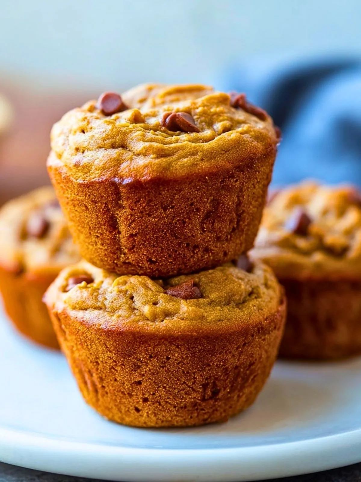 Muffins Au Beurre De Cacahuète Sans Farine (1)