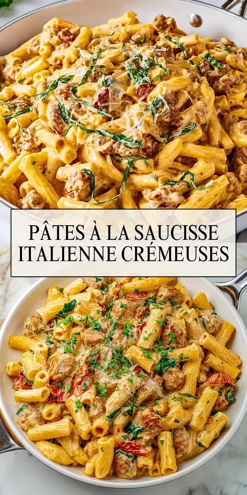Pâtes À La Saucisse Italienne Crémeuses (2)
