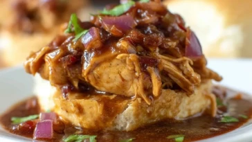 Poulet Effiloché au Dr Pepper